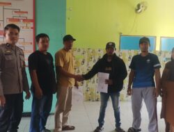 PROBLEM SOLVING: Bhabinkamtibmas Polsek Bambalamotu Mediasi Perselisihan Akibat Sapi Ternak Merusak Kebun Warga