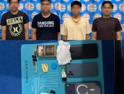 Diduga Terlibat Transaksi Sabu, Empat Pemuda Diamankan Satresnarkoba Polres Majene