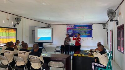 Satlantas Polres Pasangkayu Bekali Calon Satpam dengan 12 Gerakan Dasar Lalu Lintas 