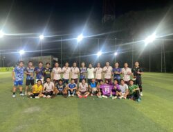 Lewat Minisoccer, Personil gabungan Polda sulbar dan Polresta vs Kanwil Kemenkeu Sulbar Eratkan Ikatan Persaudaraan