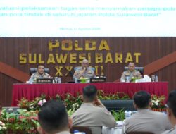 Gelar Operasi Semester I Polda Sulbar: Evaluasi Kinerja, Penyamaan Persepsi, dan Perkuat Strategi Jaga Kamtibmas Kondusif