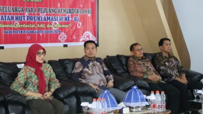 Pemkab Pasangayu Gelar Silaturahmi dengan Veteran dan Warakawuri Jelang HUT RI ke-81 Tahun 2026