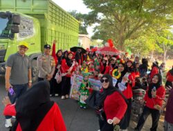 Polsek Sarudu Pastikan Karnaval dan Gerak Jalan HUT RI ke-81 Berjalan Aman dan Lancar
