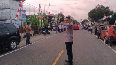 Bhabinkamtibmas Bambalamotu Hadir Beri Pengamanan di Rumah Duka, Wujud Kepedulian Polri untuk Masyarakat