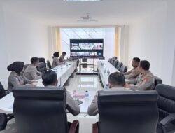 Evaluasi dan Pemantapan Layanan, Ditlantas Polda Sulbar Gelar Rapat Koordinasi Regident Secara Daring