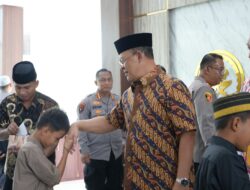 Yasinan dan Doa Bersama Anak Yatim, Polda Sulbar Isi Hari Juang Polri dengan Kebaikan