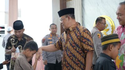 Yasinan dan Doa Bersama Anak Yatim, Polda Sulbar Isi Hari Juang Polri dengan Kebaikan